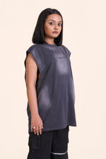 CENTRE DUST MUSCLE TEE-UNISEX