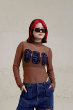 DENIM LATTE BODYSUIT