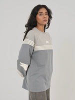 GLACIER TEE IN SLATE GREY