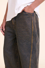 TRAIL OVERSIZED JEANS-UNISEX
