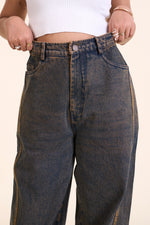 TRAIL OVERSIZED JEANS-UNISEX