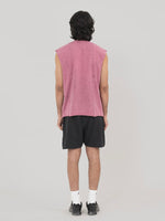 AFTERBURN MUSCLE TEE IN MAUVE