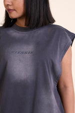 CENTRE DUST MUSCLE TEE-UNISEX