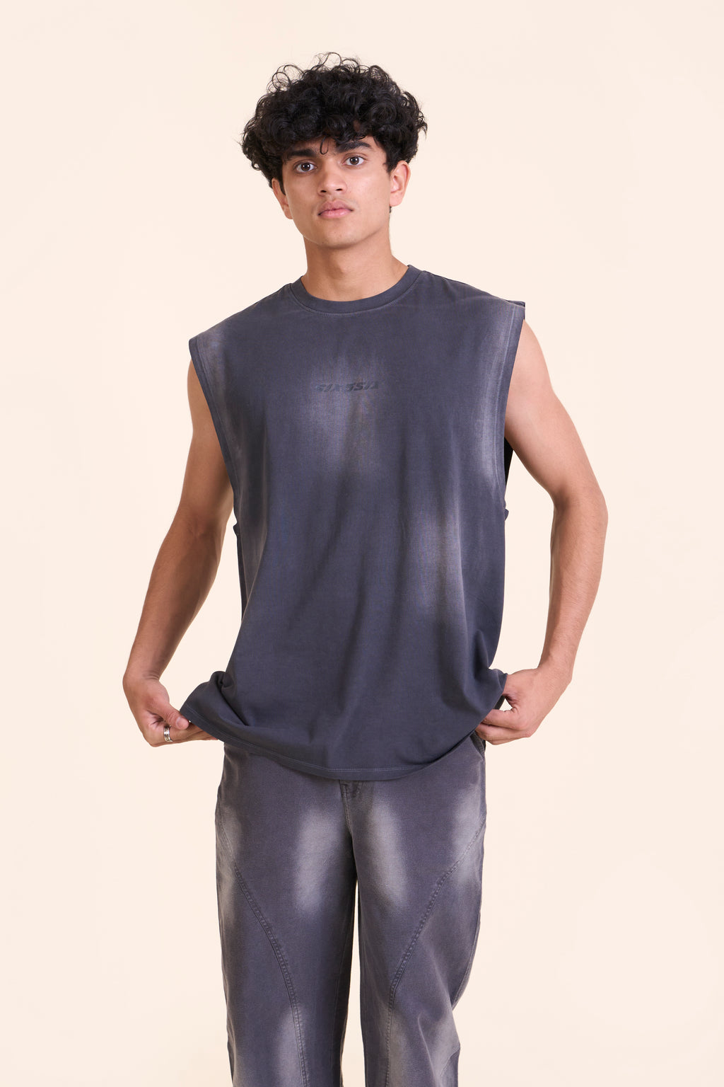 CENTRE DUST MUSCLE TEE