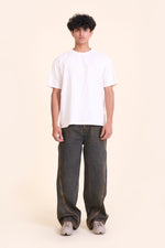 TRAIL OVERSIZED JEANS-UNISEX