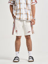 Ivory Plaid Coord Shirt
