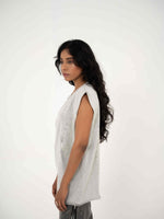 AFTERBURN MUSCLE TEE IN CONCRETE