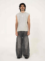 AFTERBURN MUSCLE TEE IN CONCRETE