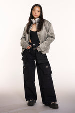 CRISTAL BOMBER JACKET-UNISEX