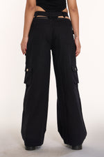 CABIN MULTIPOCKET CARGOS BLACK-UNISEX