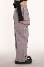 CABIN MULTIPOCKET CARGOS GREY-UNISEX