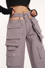 CABIN MULTIPOCKET CARGOS GREY-UNISEX