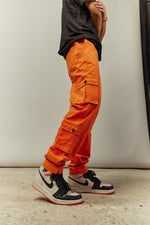 UTILITARIAN CARGO PANTS ORANGE