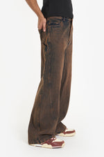 GRIME OVERSIZED JEANS-UNISEX