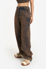 GRIME OVERSIZED JEANS-UNISEX