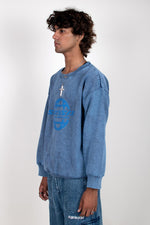 TIC-TAC CREWNECK-BLUE