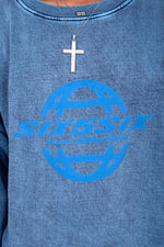 TIC-TAC CREWNECK-BLUE