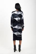SMOKE MIDI DRESS