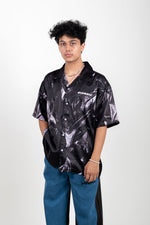 NAXOS SILK SATIN SHIRT
