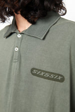 SEDIMENT JERSEY POLO OLIVE