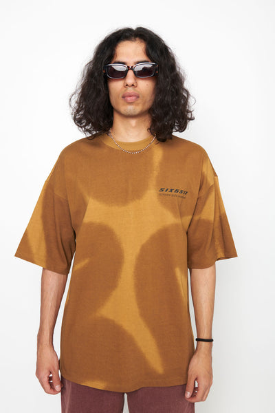 Tシャツ・カットソー \"CHAOS GIRL\" WAXED BROWN T SHIRT 07099777707-e1.jpg?ts=